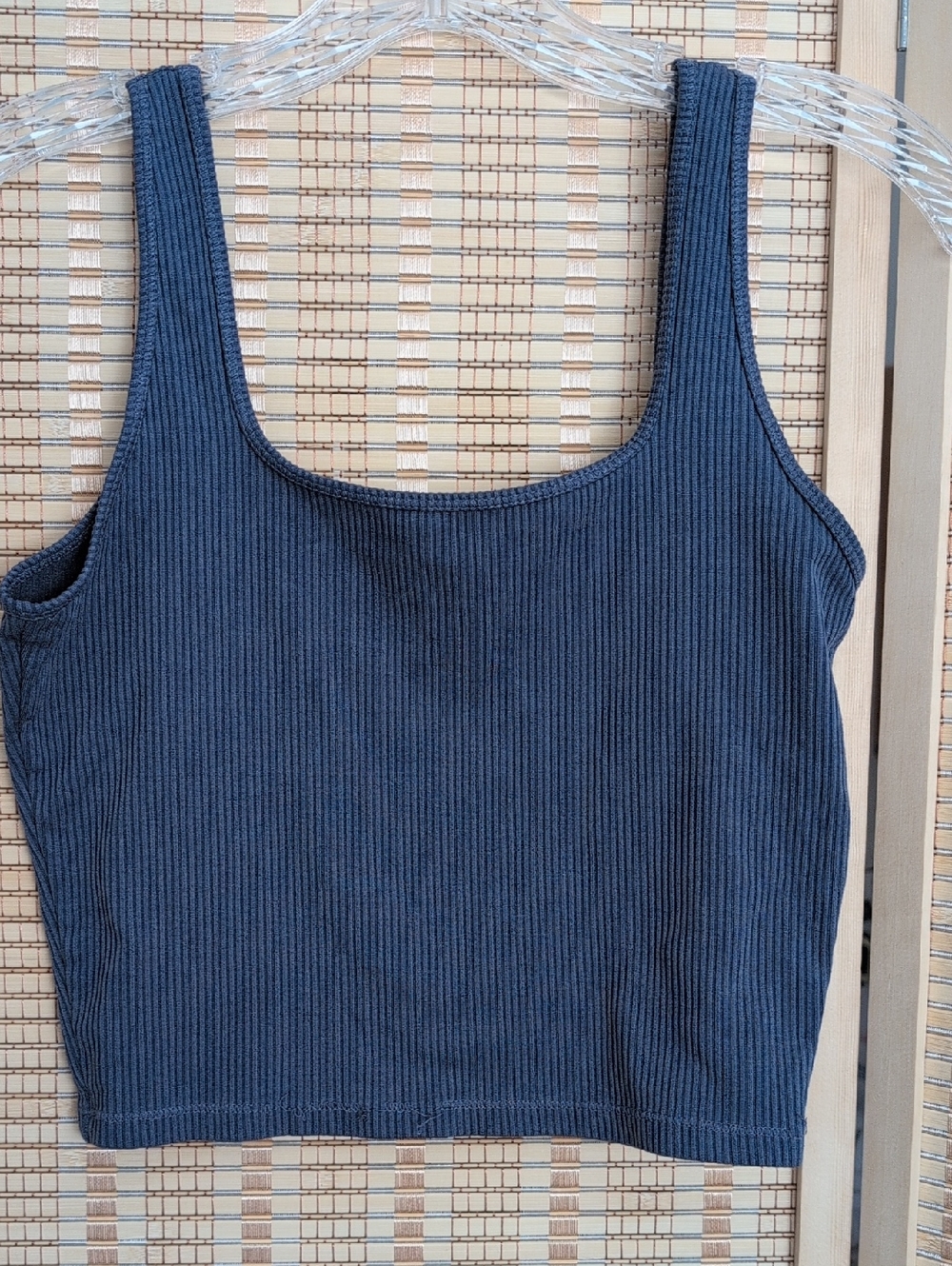 Hollister Must Have Collection Women's Ribbed Tank Top - Navy Blue